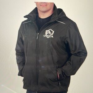 USCCA Men’s Lightweight Performance Jacket Black